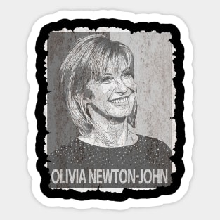 olivia newton john Sticker